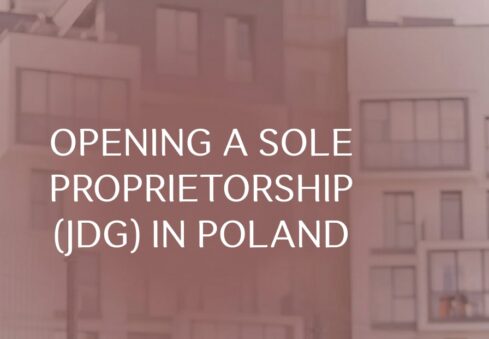 How to open a sole proprietorship in Poland?